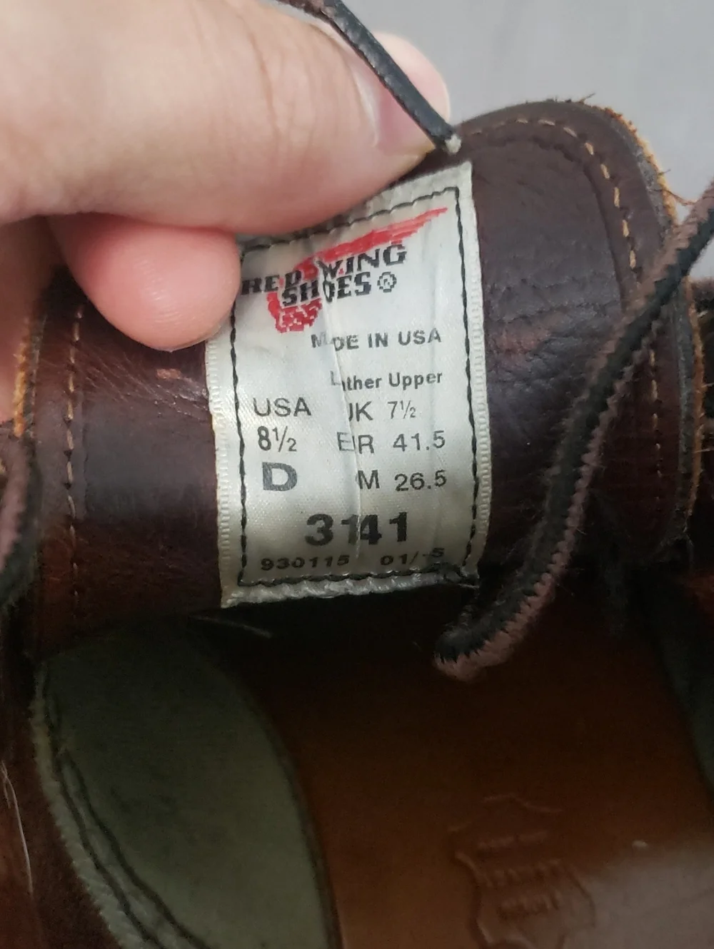 Red Wing 3141 Shoes Brown Leather Chukka Boots with Cream Soles